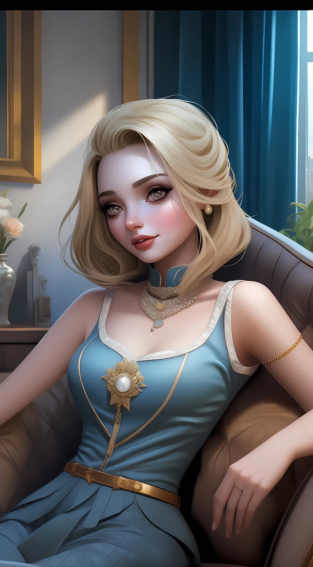 ai character: Susan  background