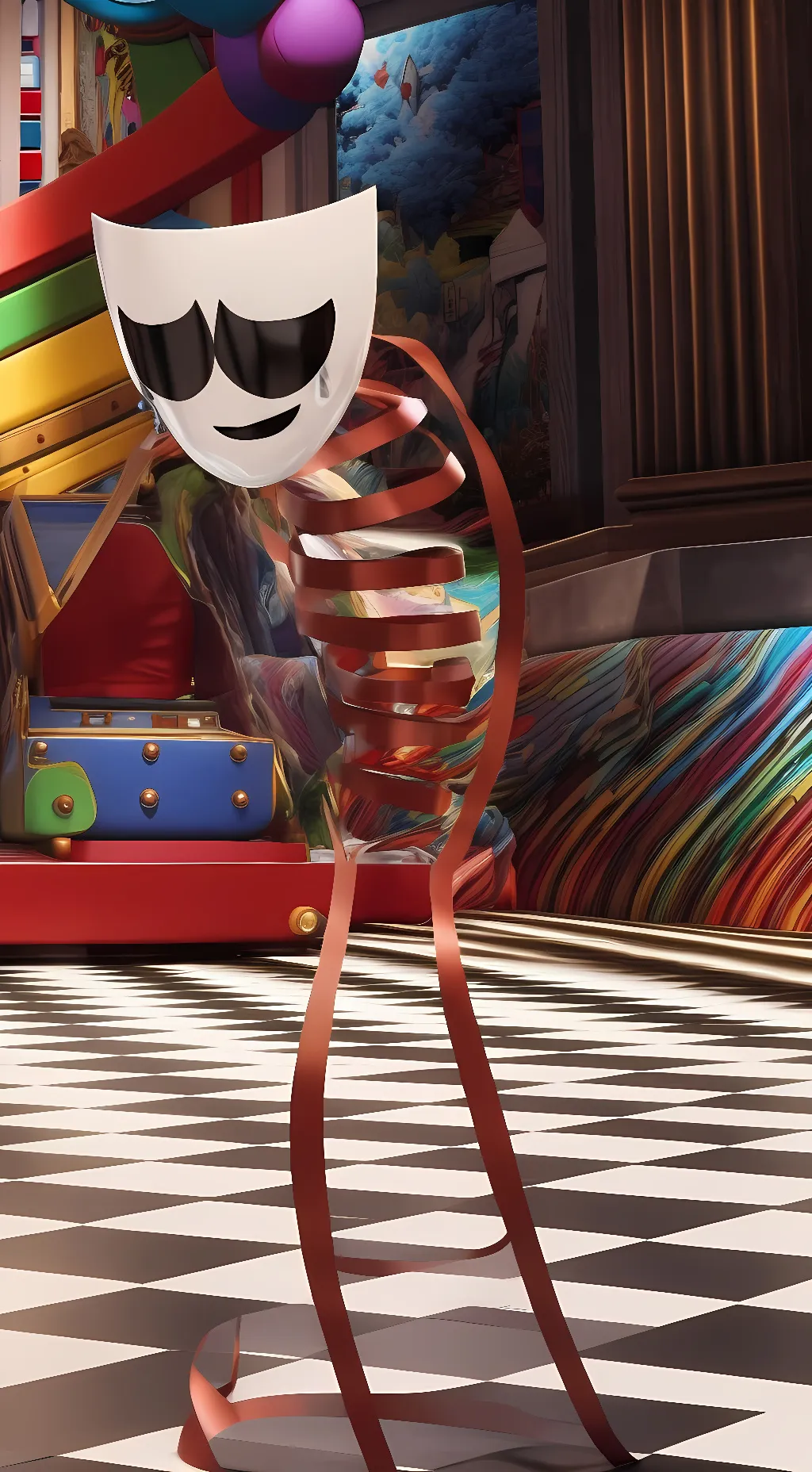 ai character: (TADC)🎆GANGLE🎆 background