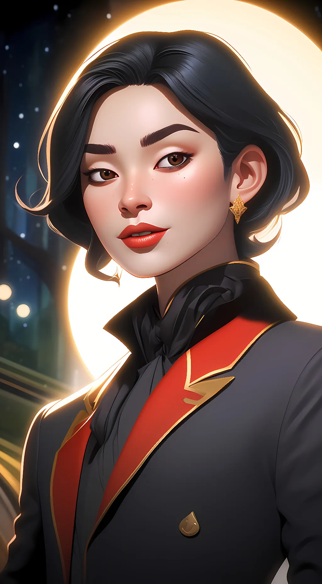 ai character: DALIA  background