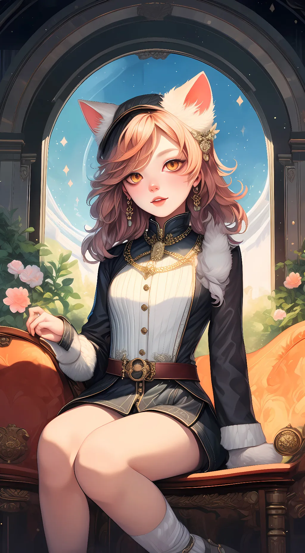 ai character: kit background