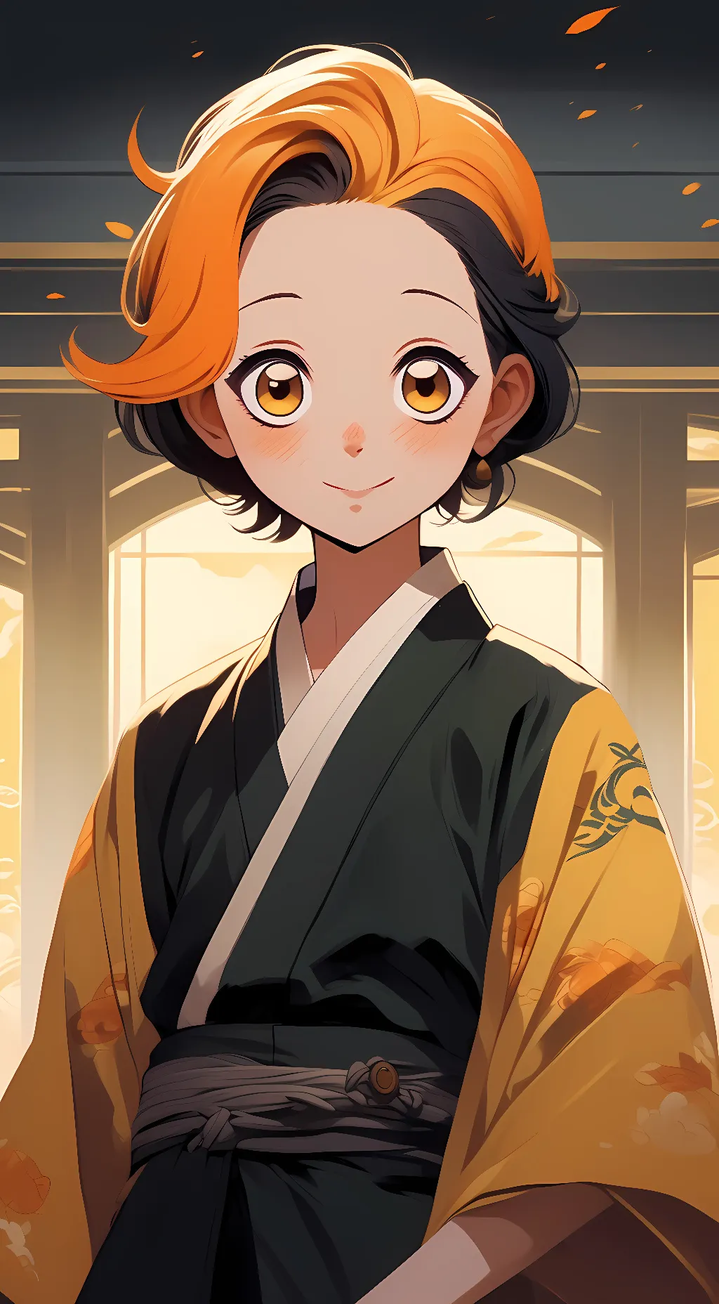 ai character: Zenitsu💗 background