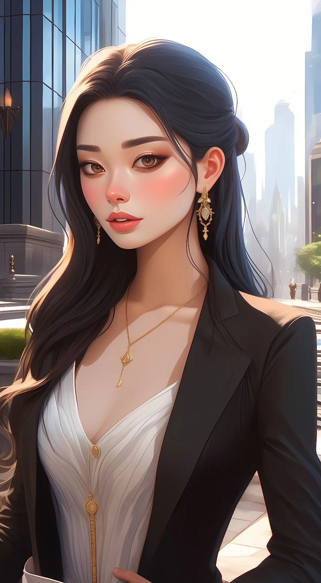 ai character: mom background