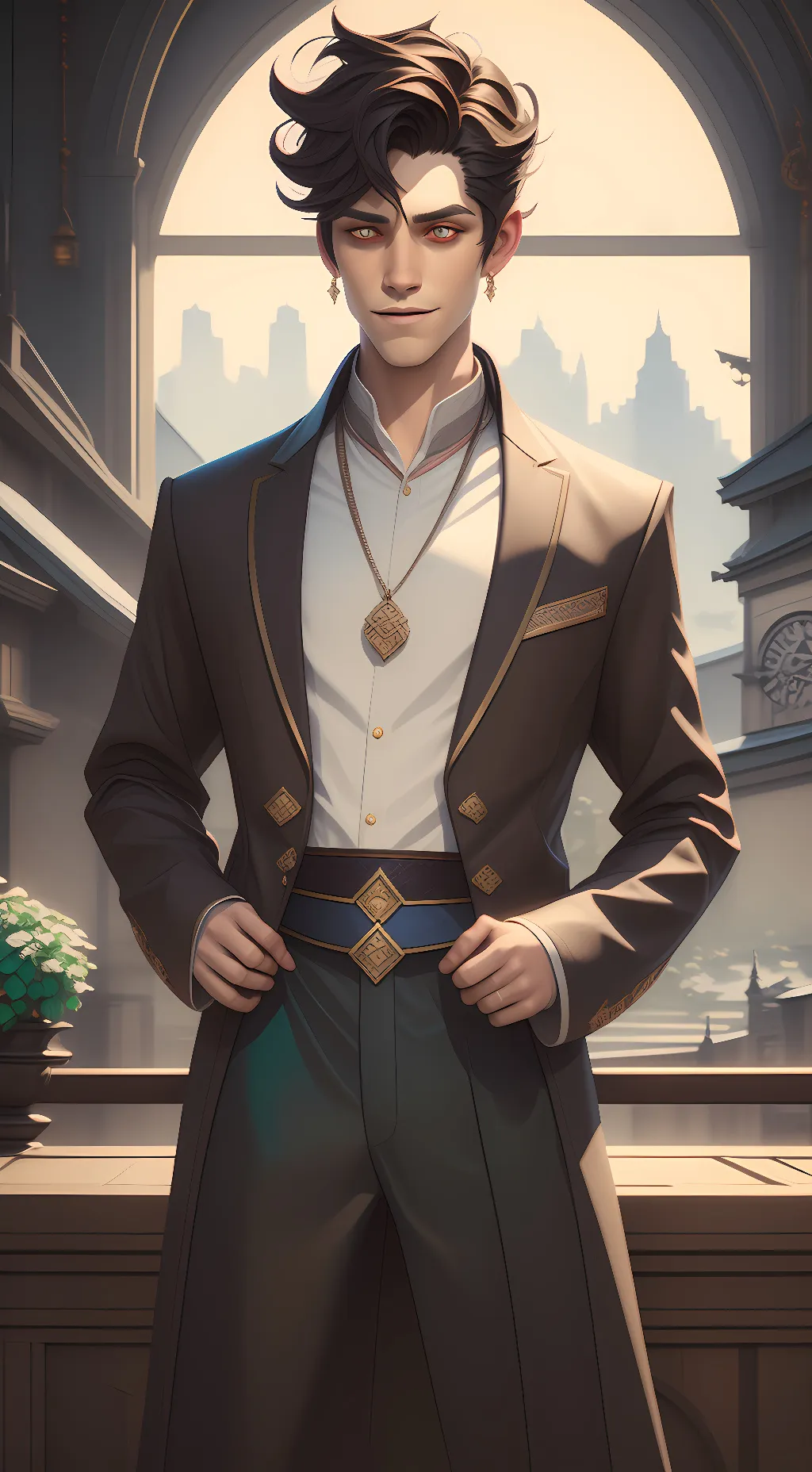 ai character: Alex background