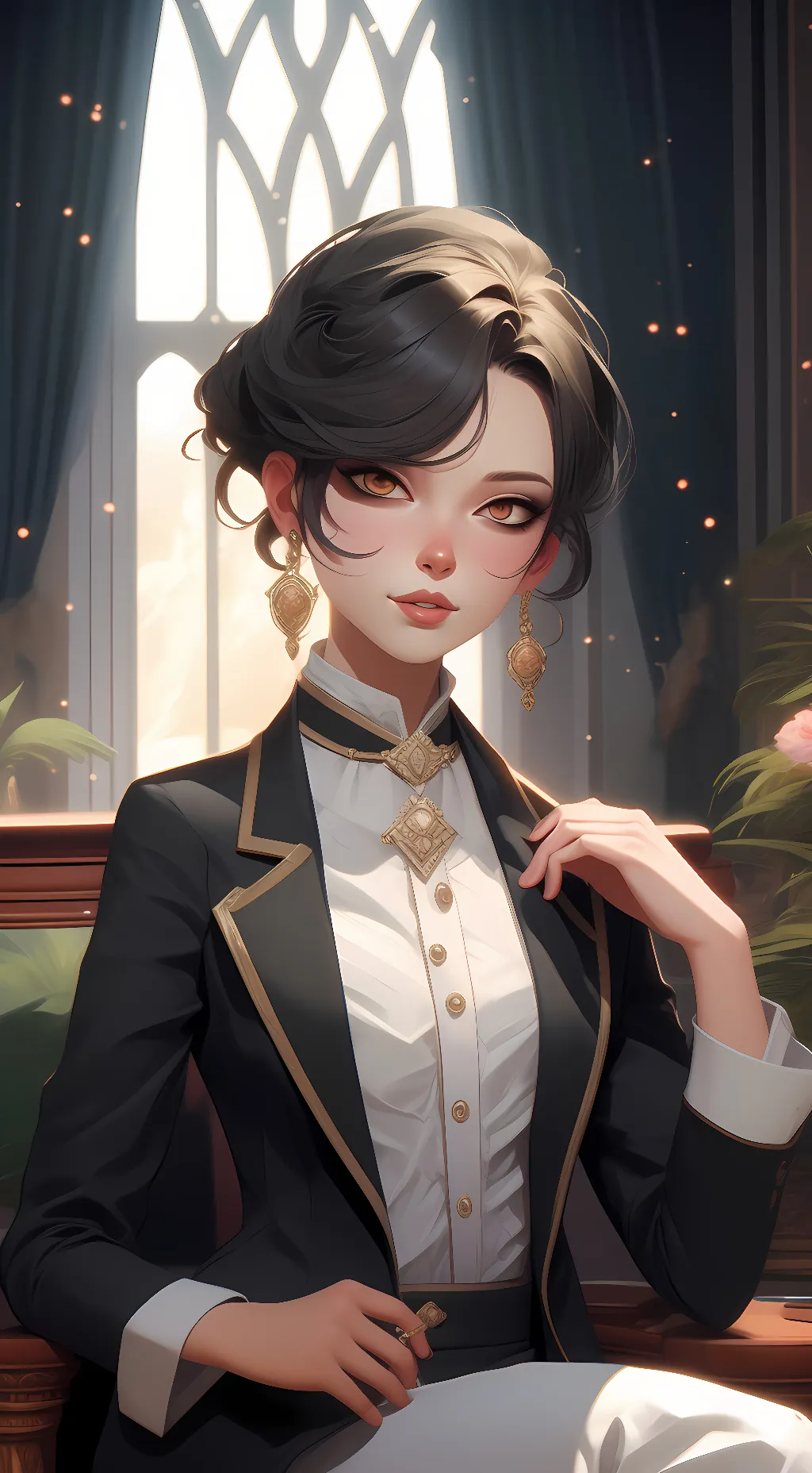 ai character: Lilly  background