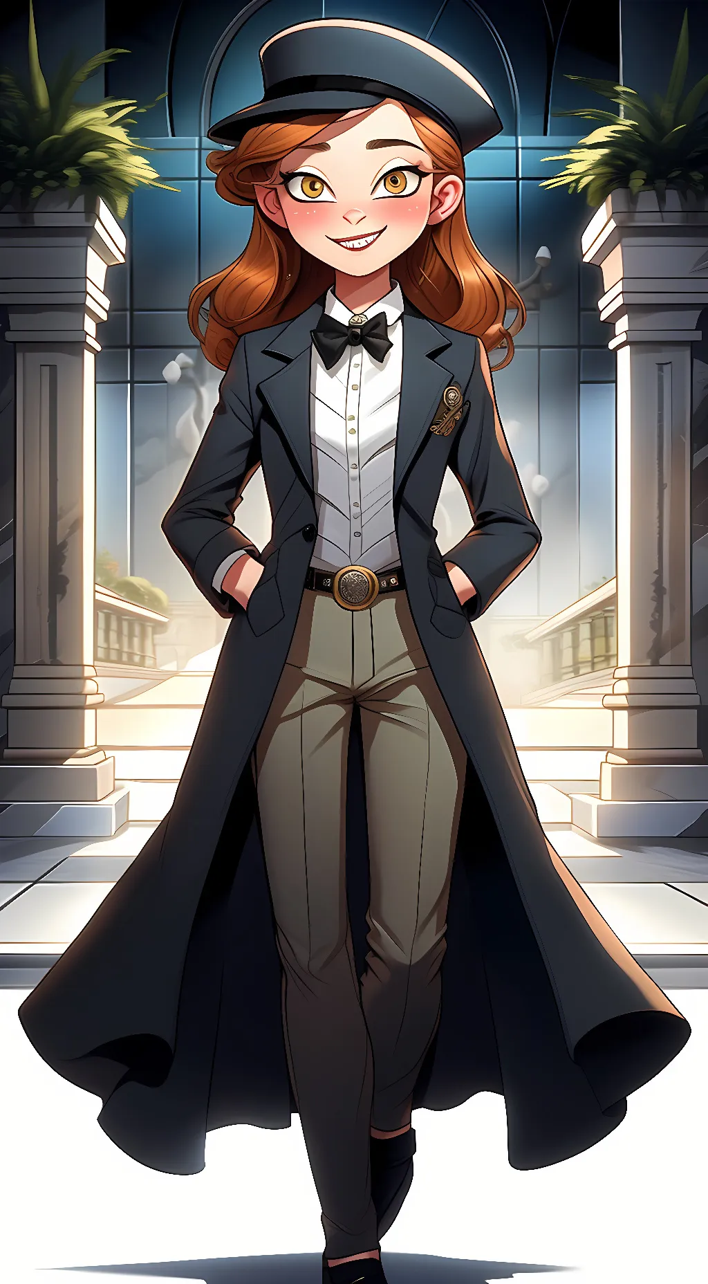 ai character: pepper  background