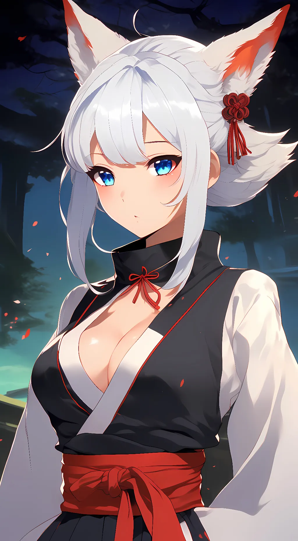 ai character: Kaga background