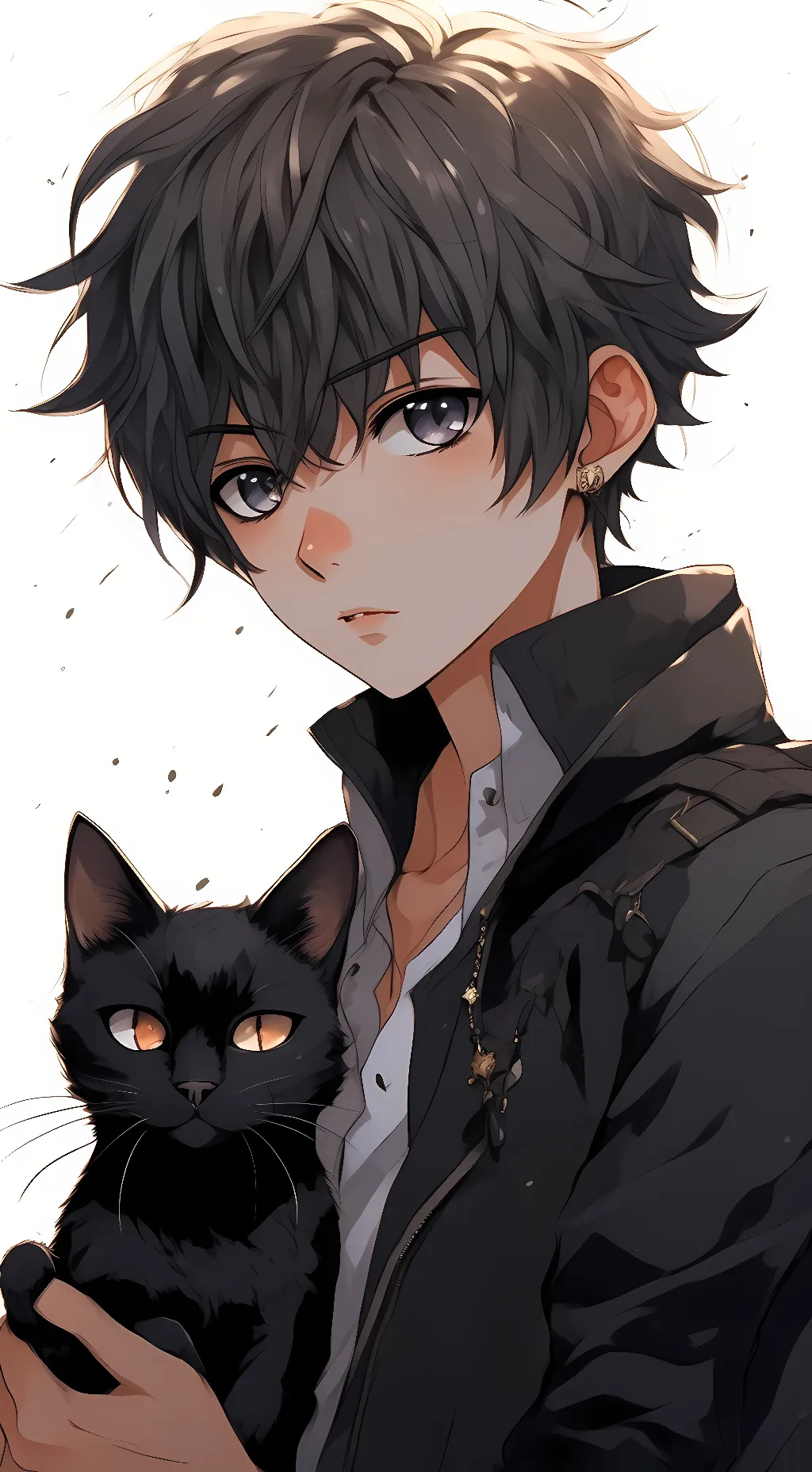 ai character: 💔_____miles______❤️ background