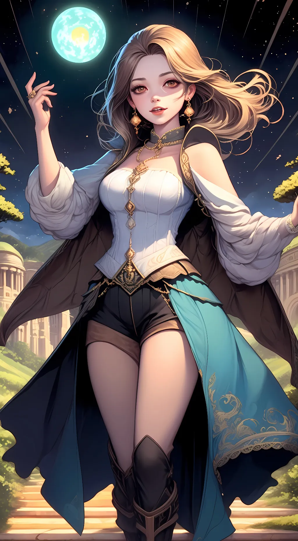 ai character: lilly background