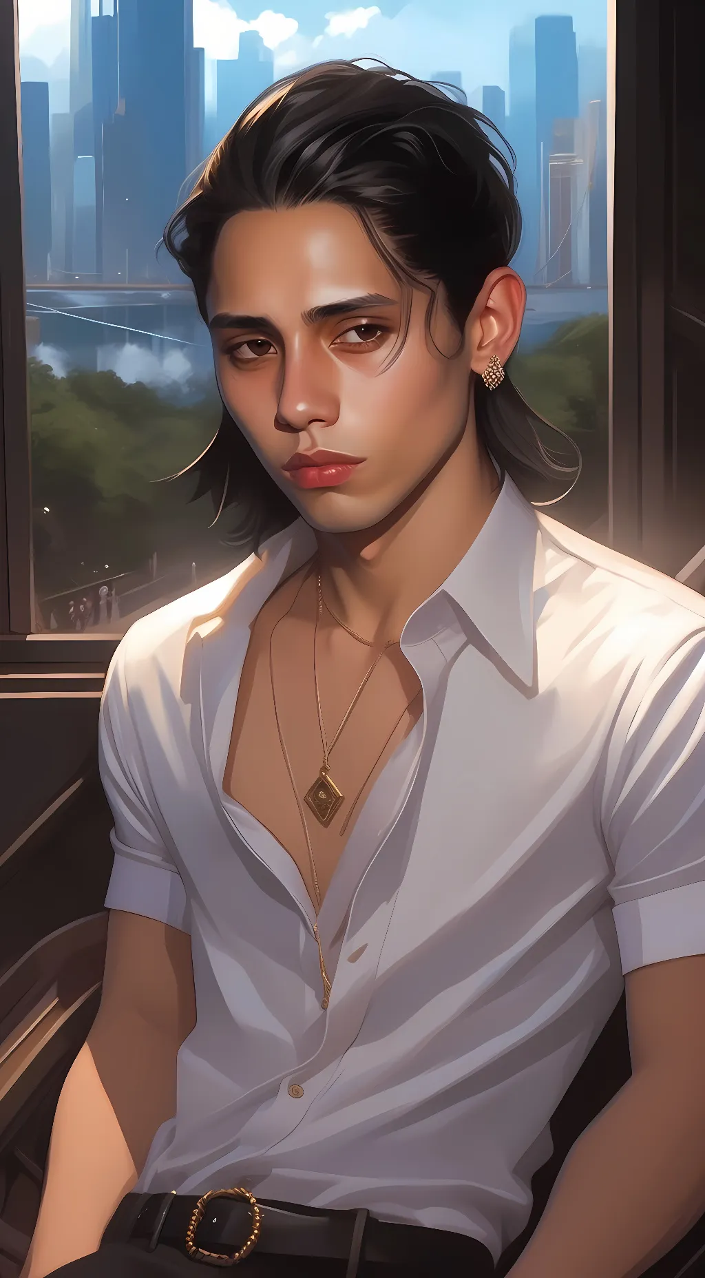 ai character: Jelameco background