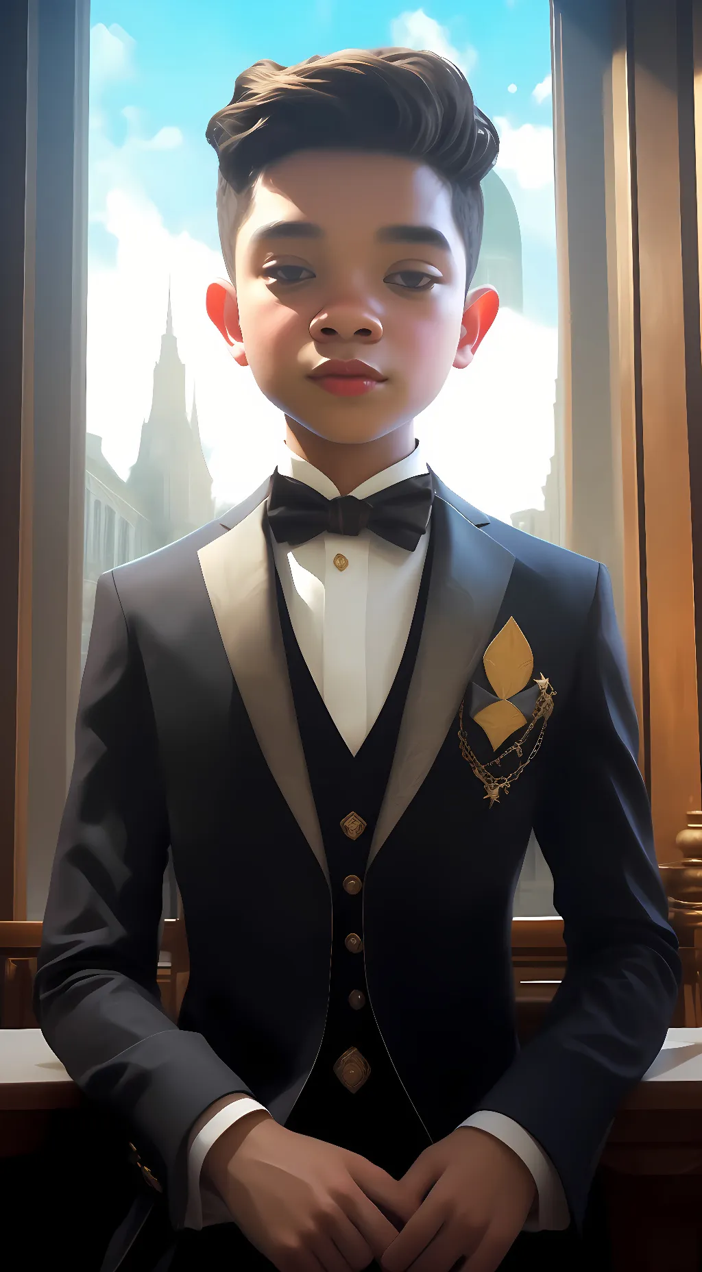 ai character: babysitter background