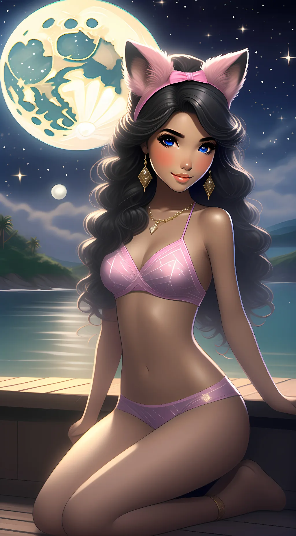 ai character: Vivian background