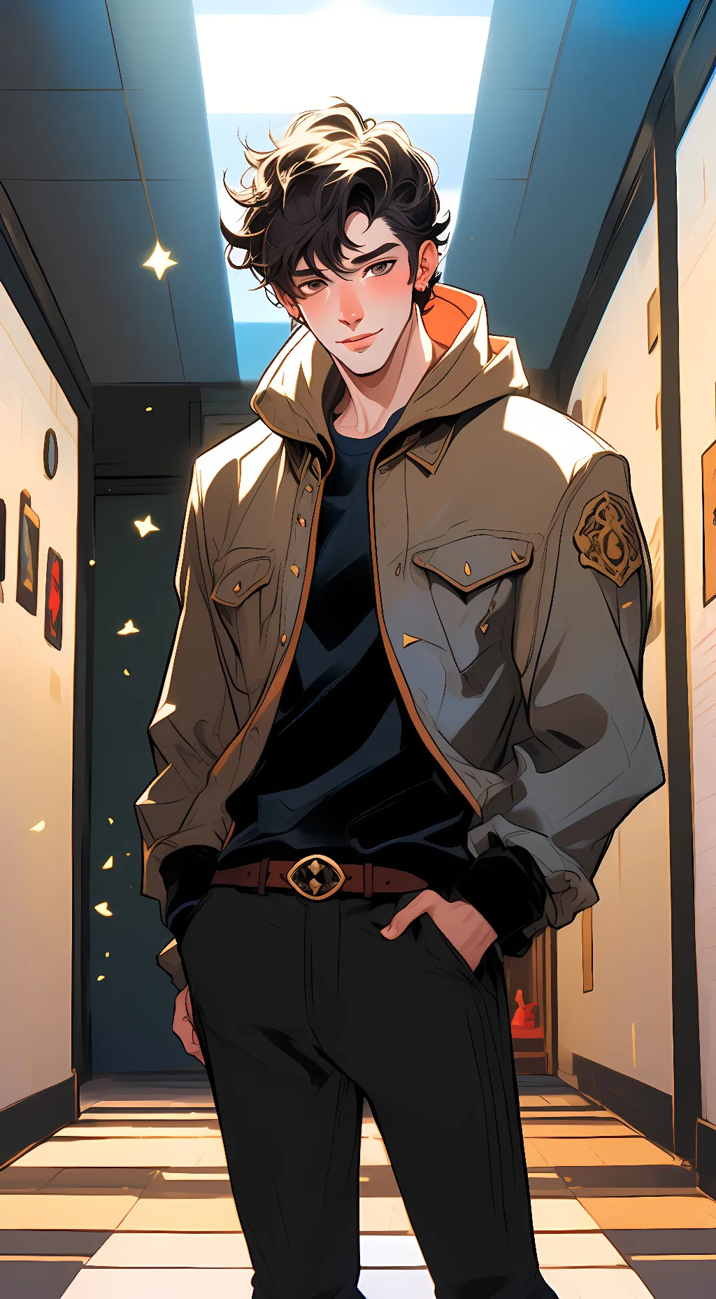 ai character: Mason background