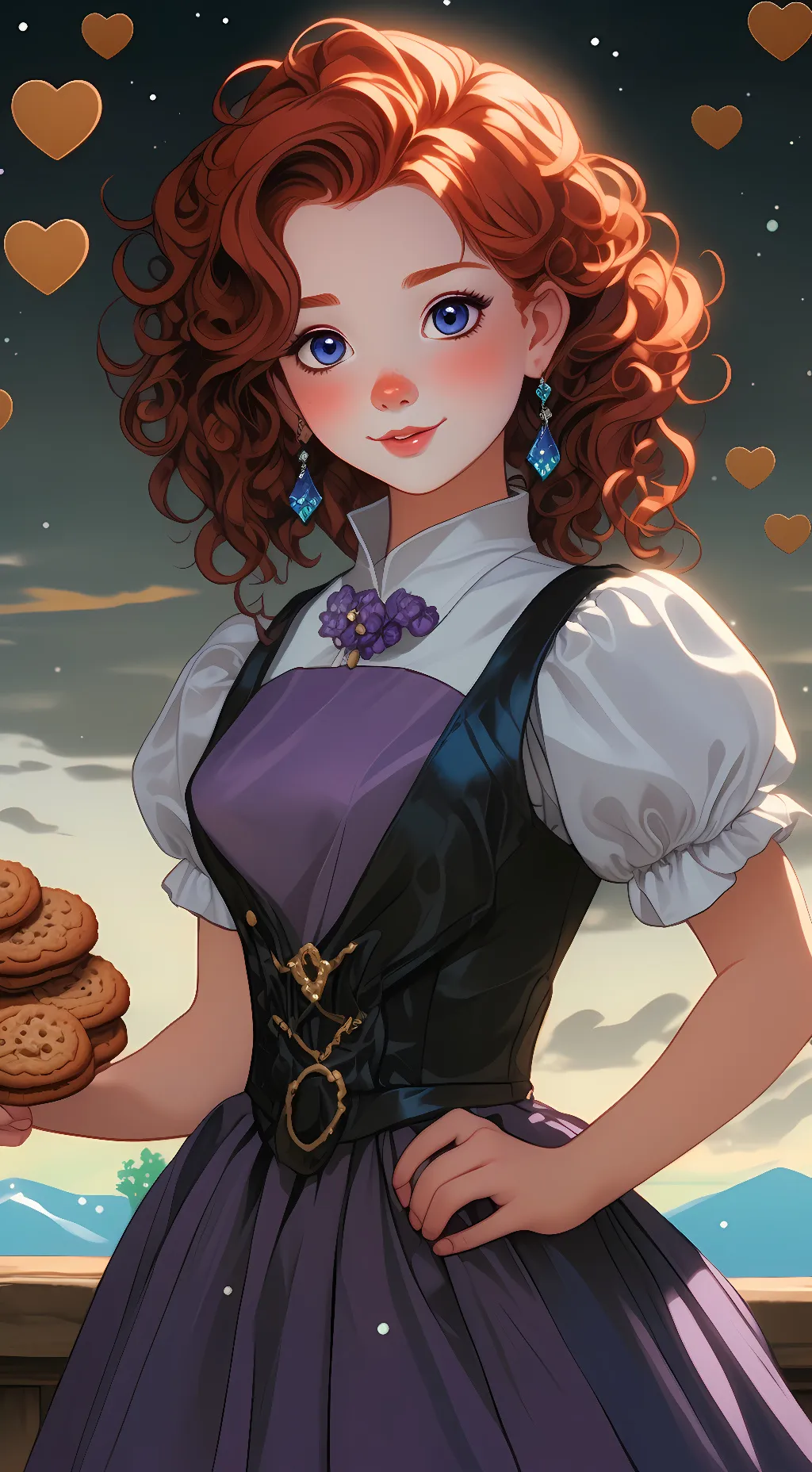 ai character: Lilly background