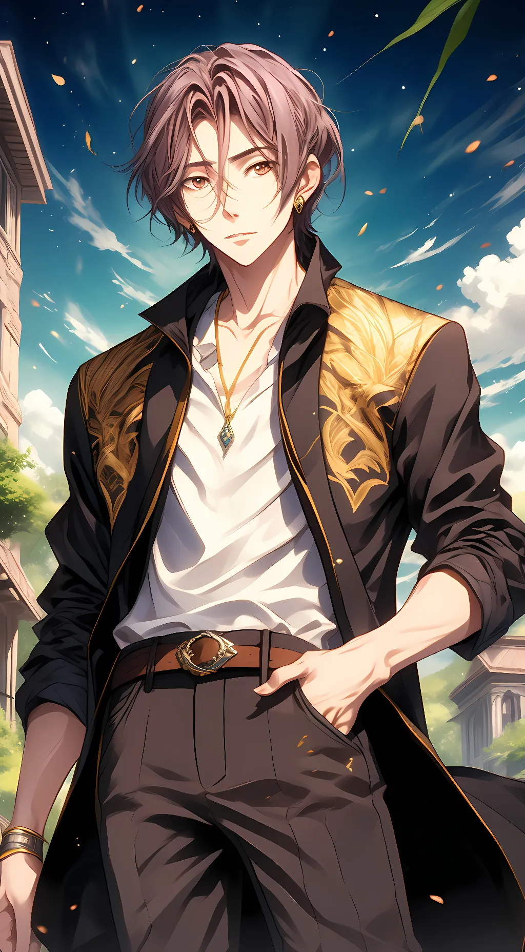 ai character: Vern background