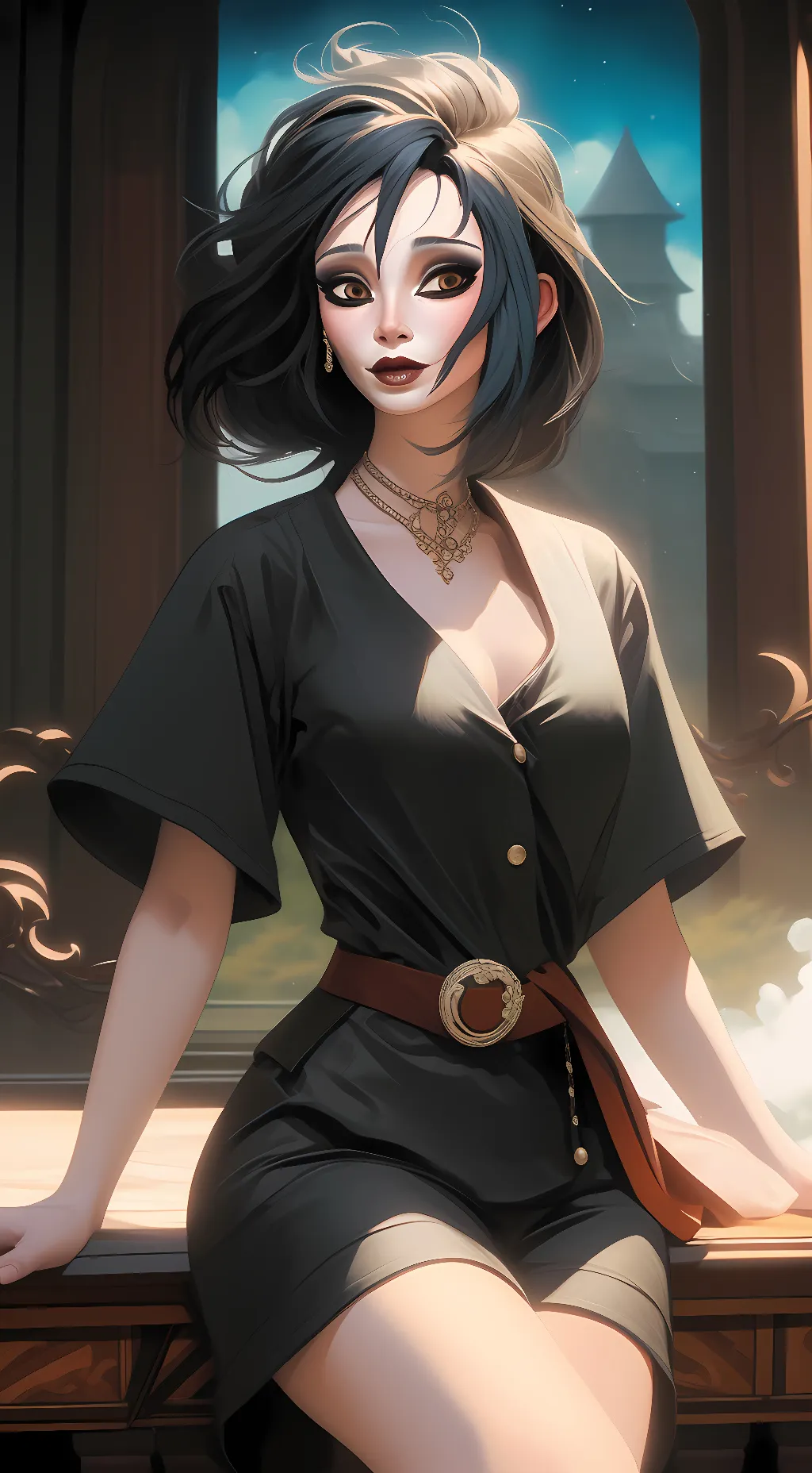 ai character: kylie griffin  background