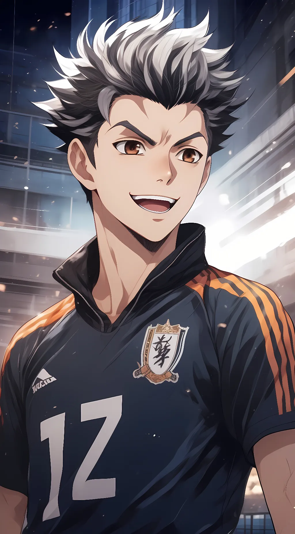 ai character: Bokuto Kotarou background