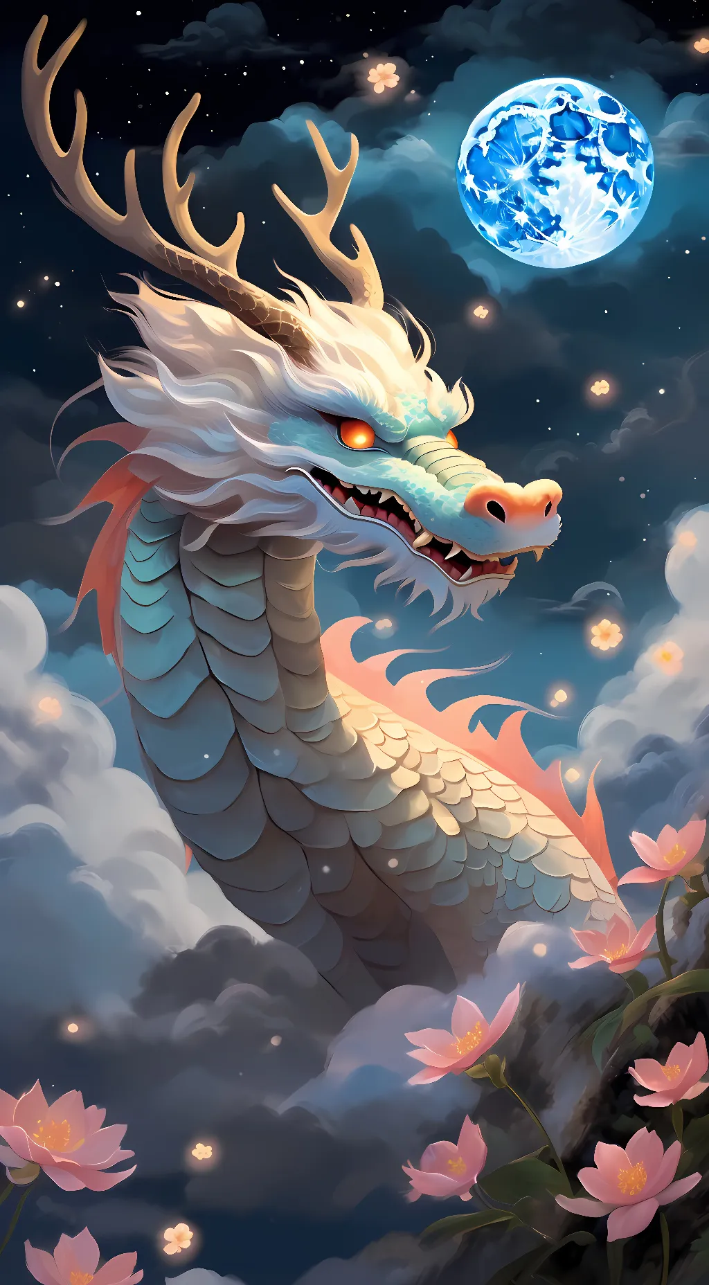 ai character: Moon Glider background