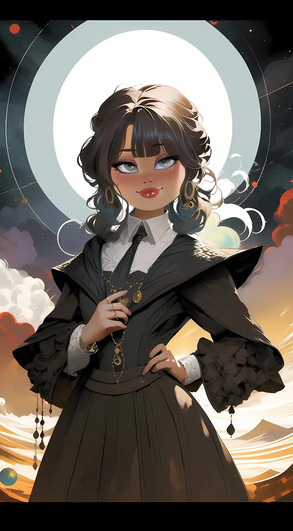 ai character: Kayla background