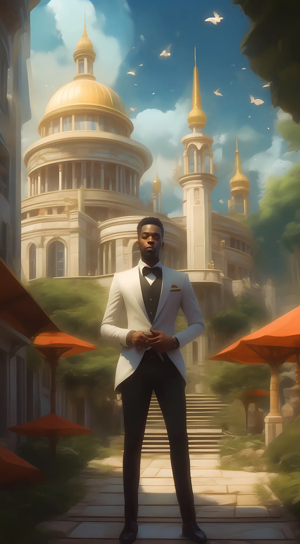 ai character: ben background