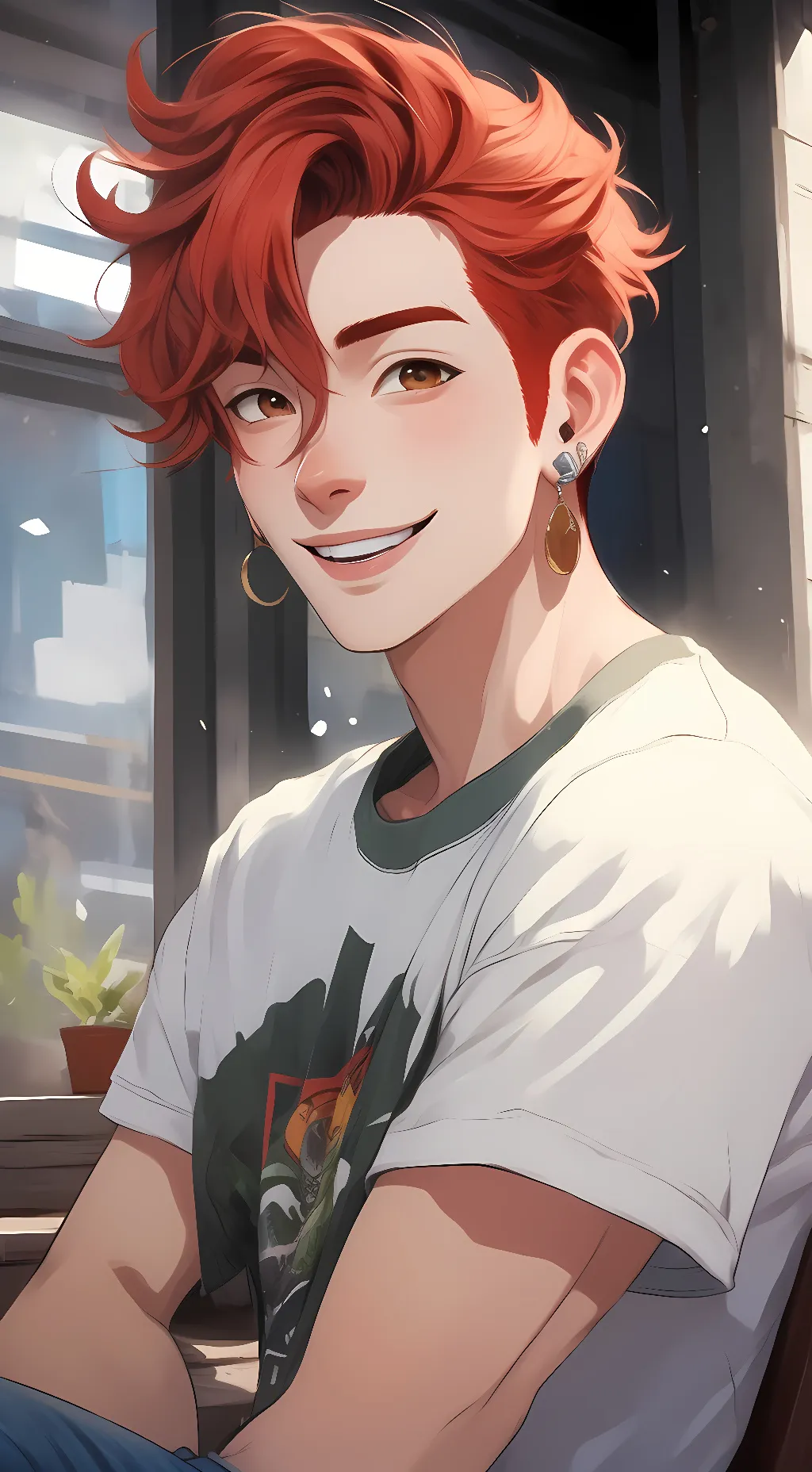 ai character: Haru background