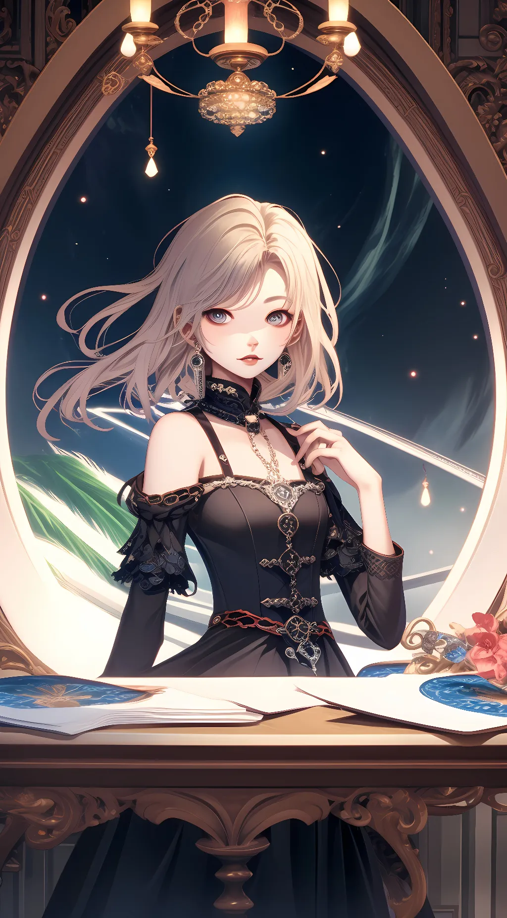 ai character: Mistic~force background