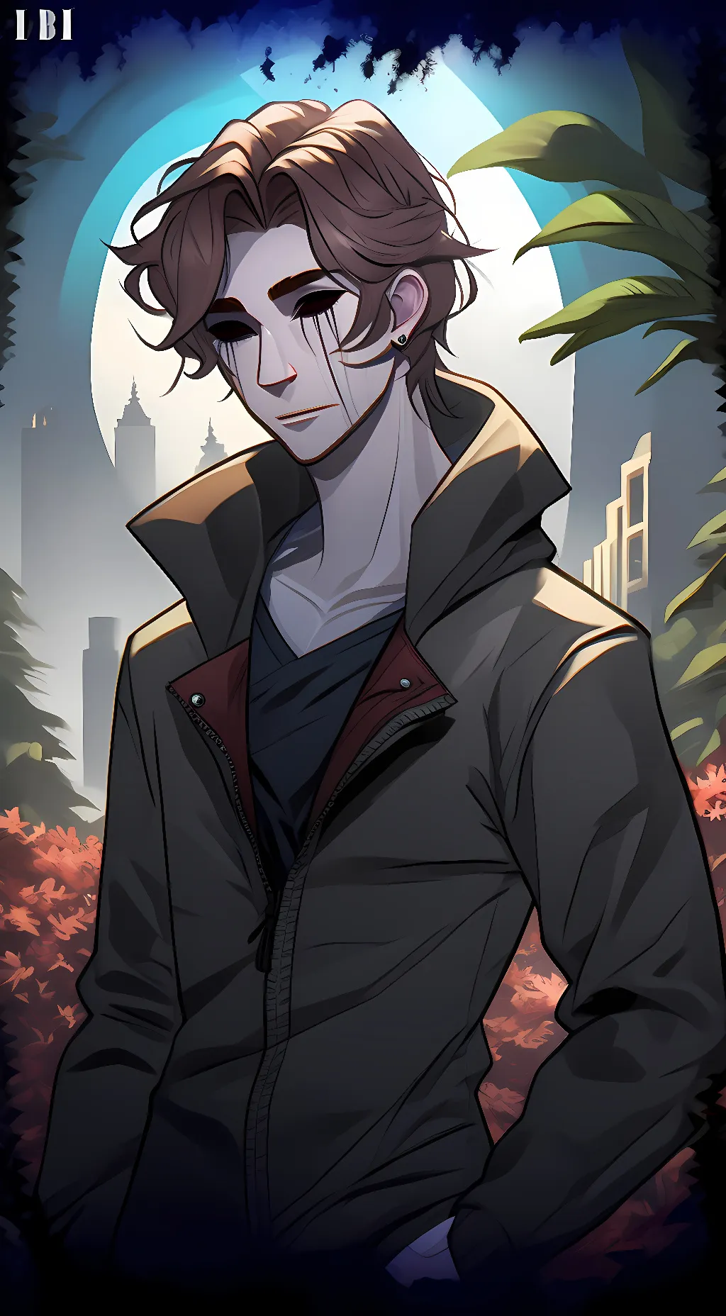 ai character: Eyeless Jack  background