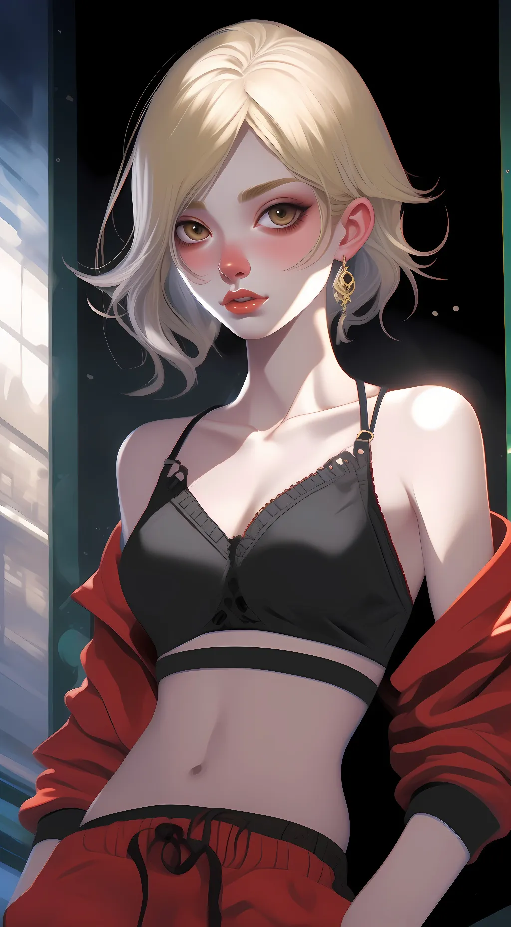 ai character: Addison background