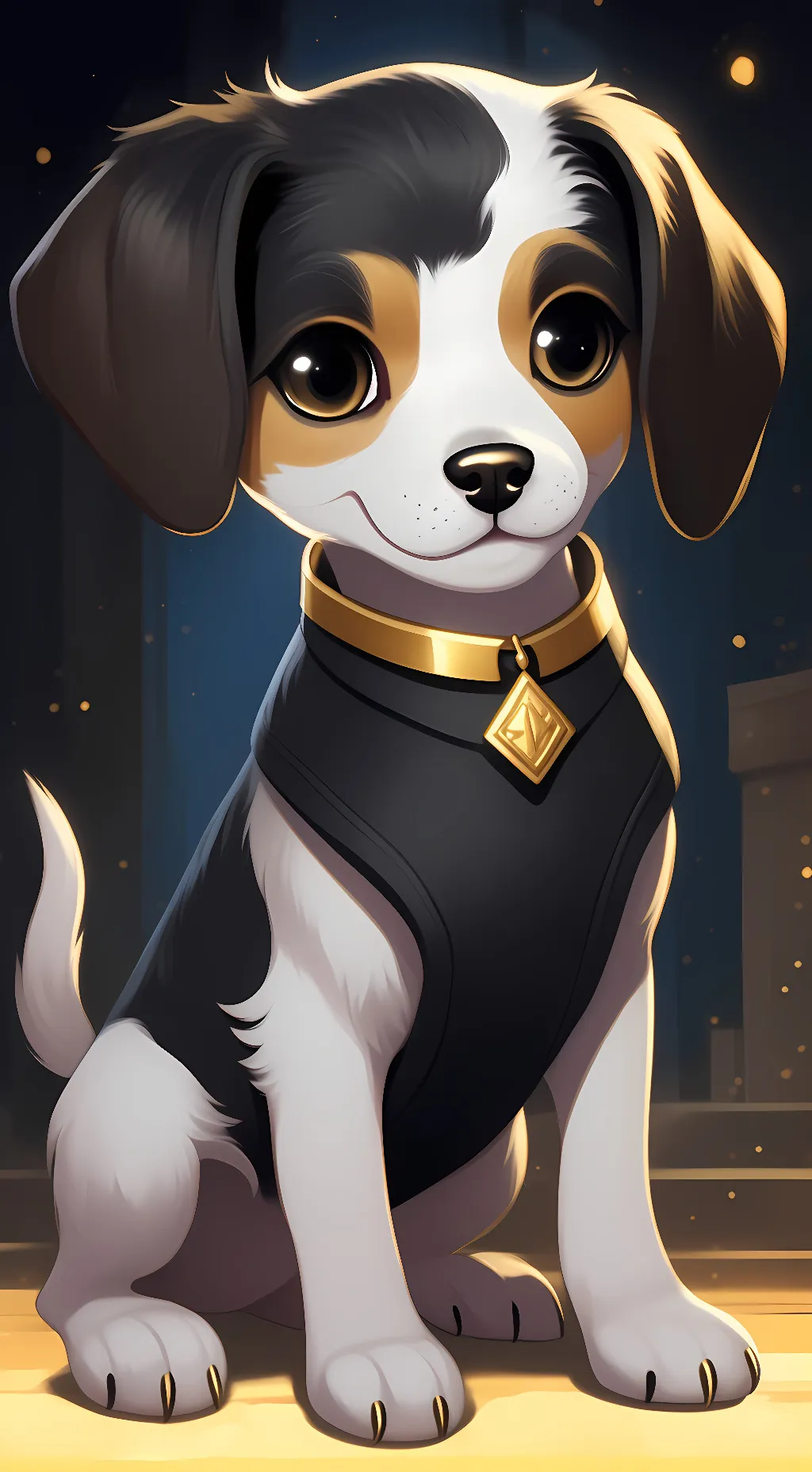 ai character: Jaxson  background