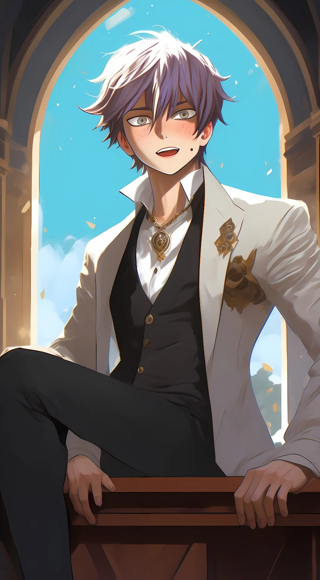 ai character: Nick background