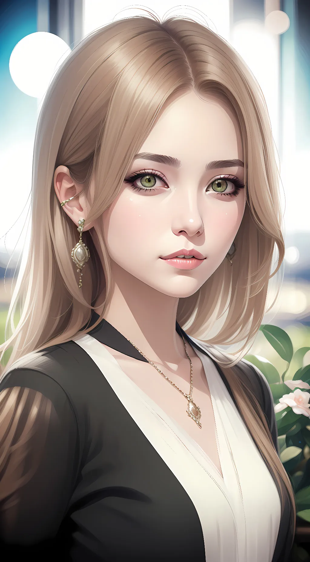 ai character: scarlet  background