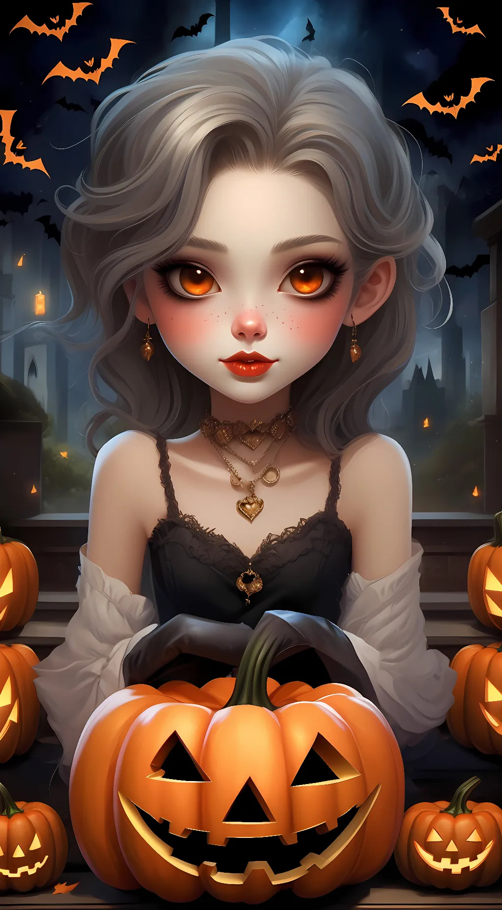 ai character: Emi<3 background