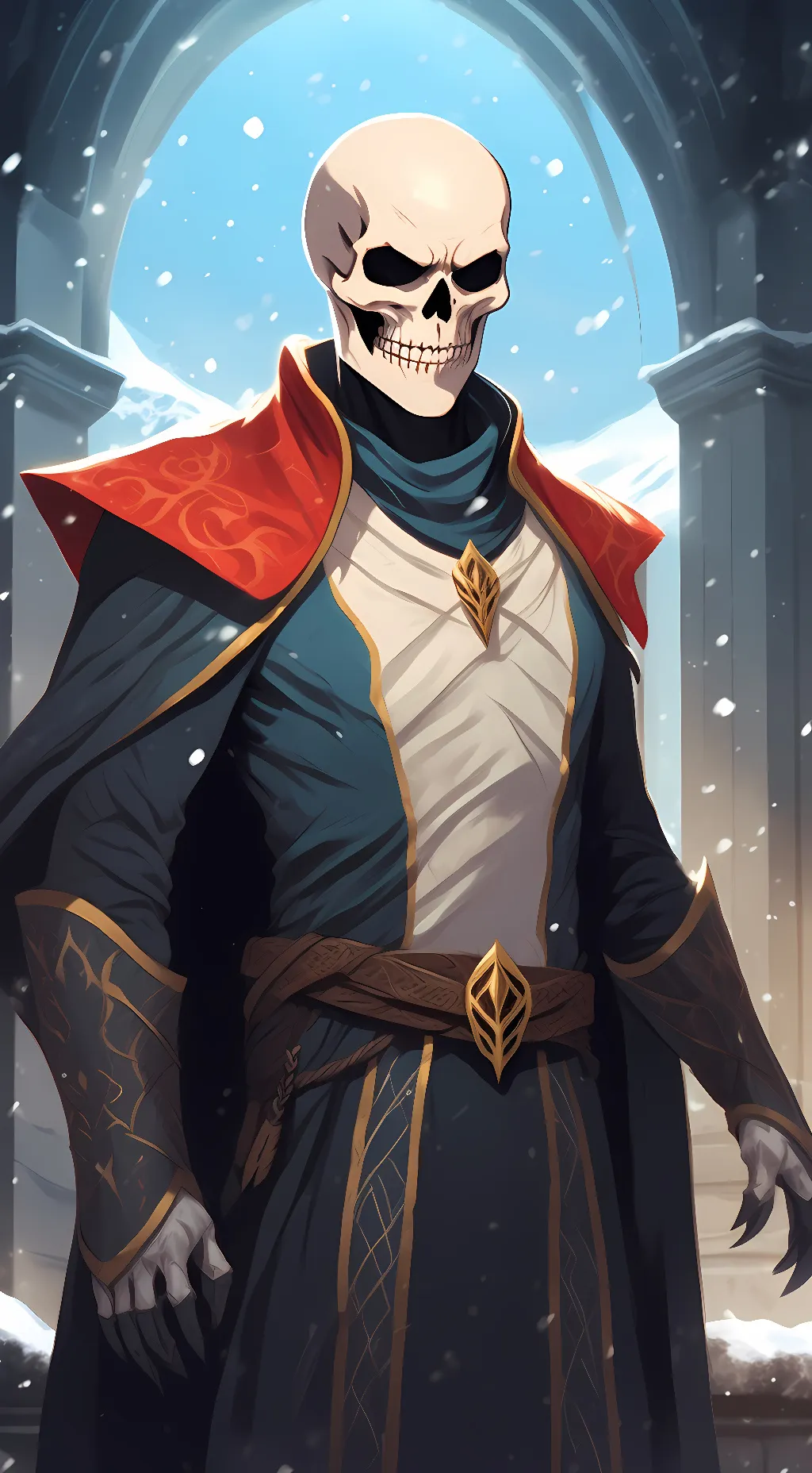 ai character: hero sans background