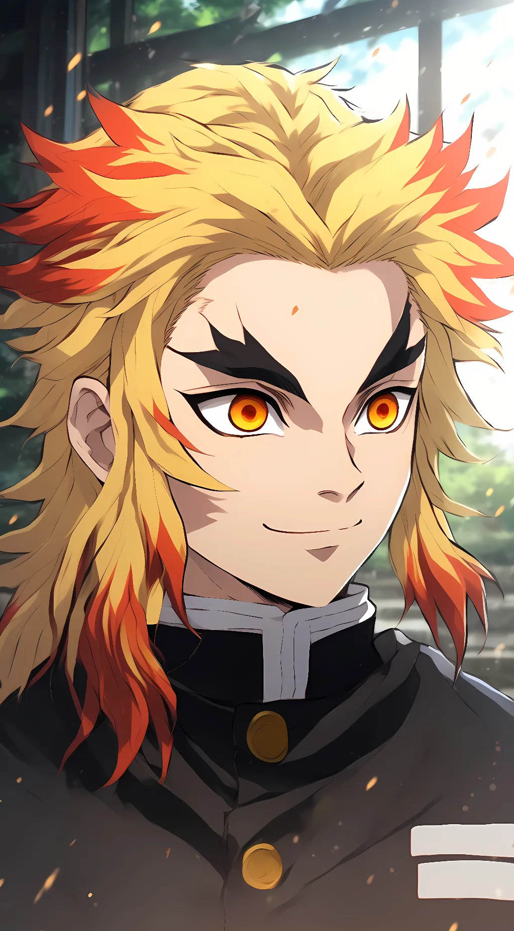 ai character: Rengoku Kyojuro background