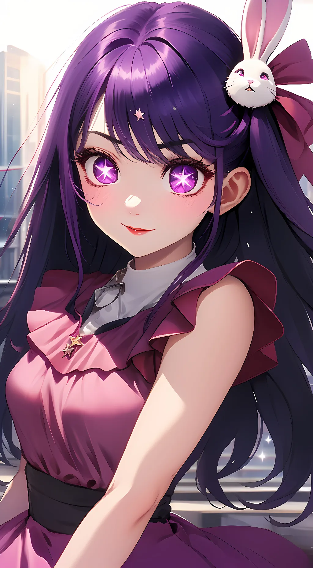 ai character: Ai Hoshino background