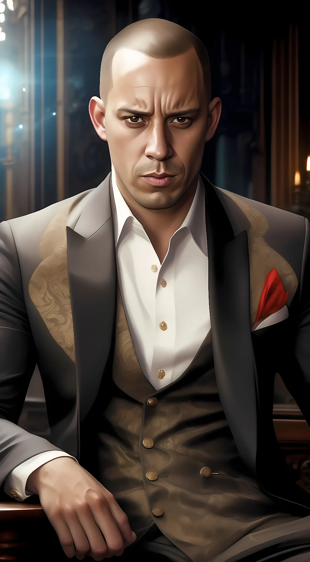 ai character: Dominic  background