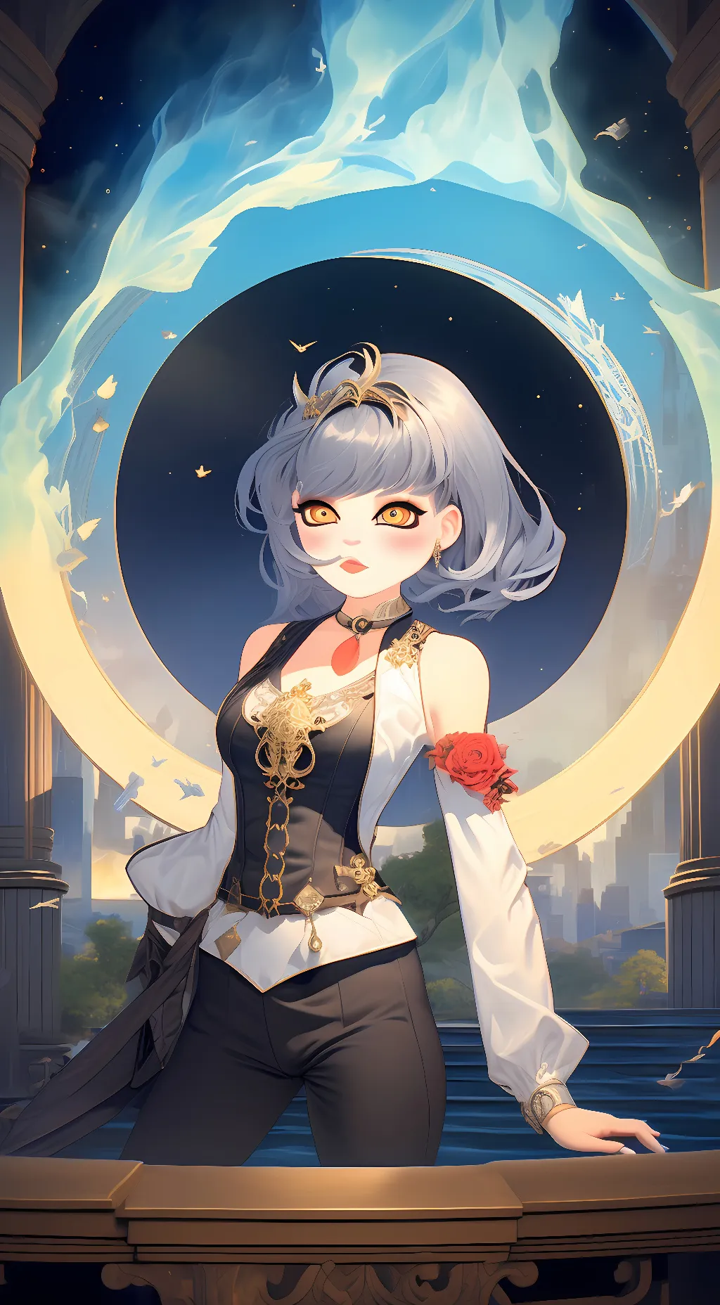 ai character: Albert Nguyen background