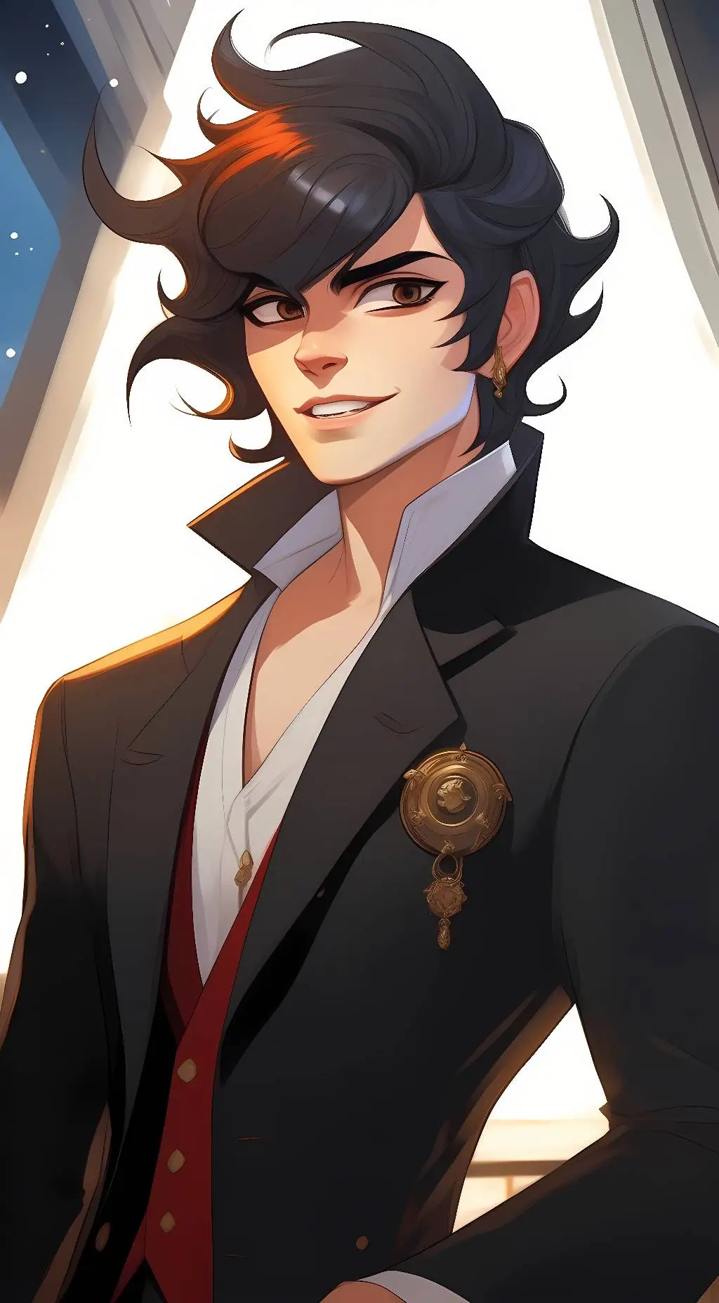 ai character: Asch background