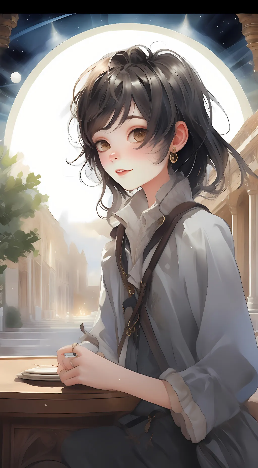 ai character: Charlie background