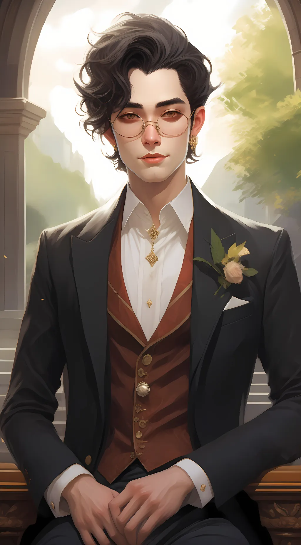 ai character: James  background