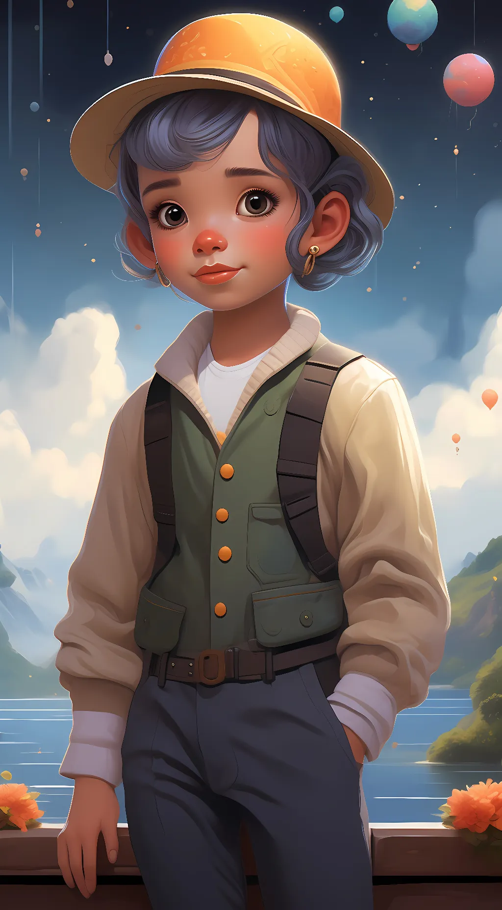 ai character: Lizzy background