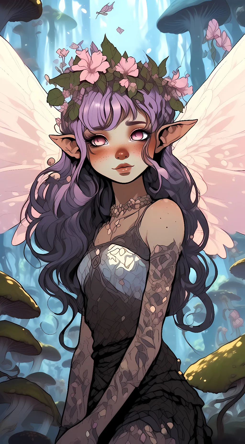 ai character: Delaina background