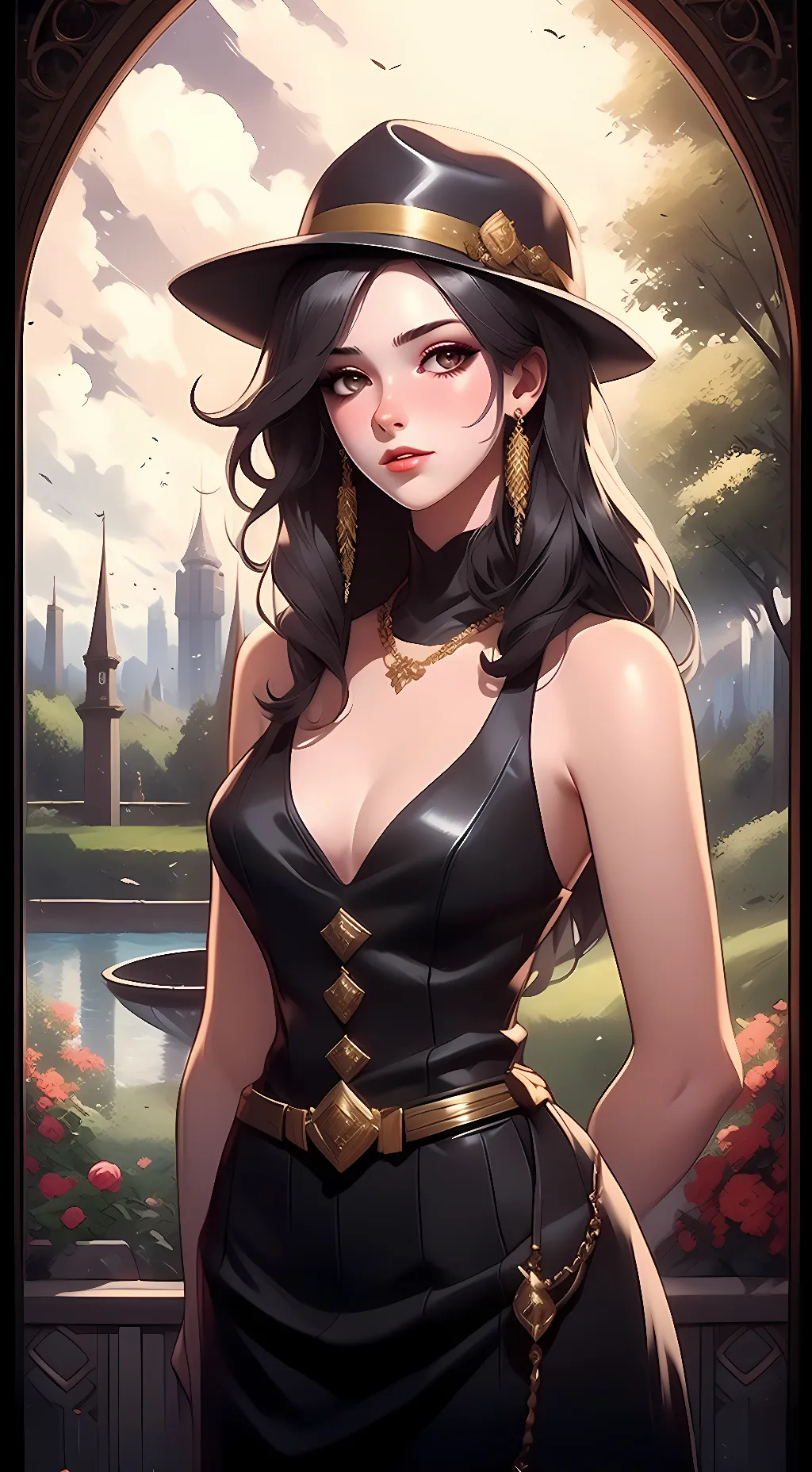 ai character: Emma Ray background