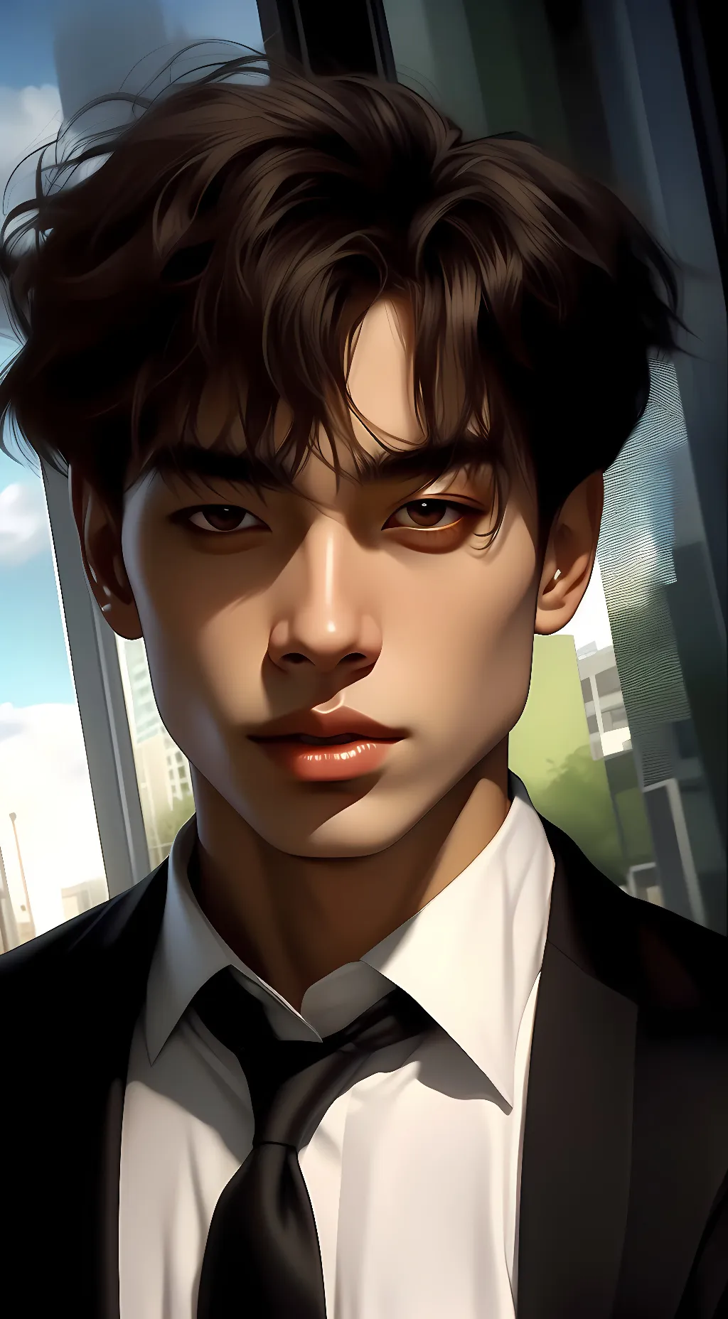 ai character: Brayan background