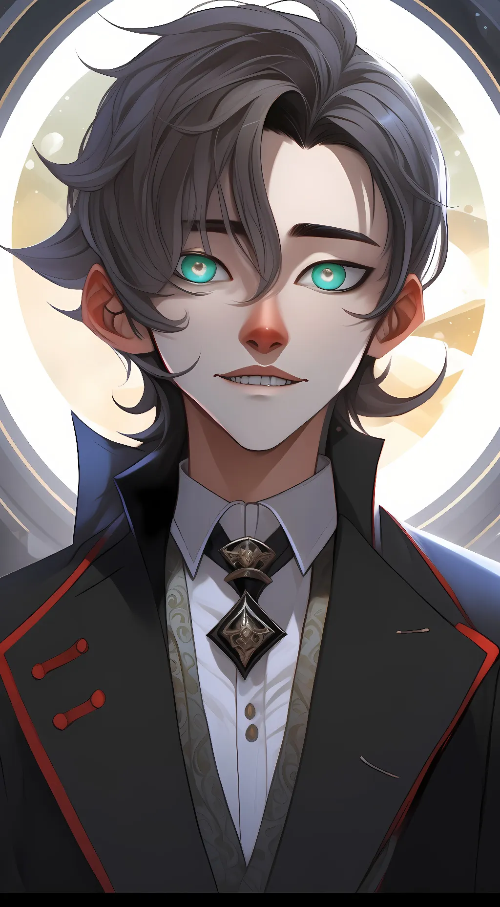 ai character: Error  background