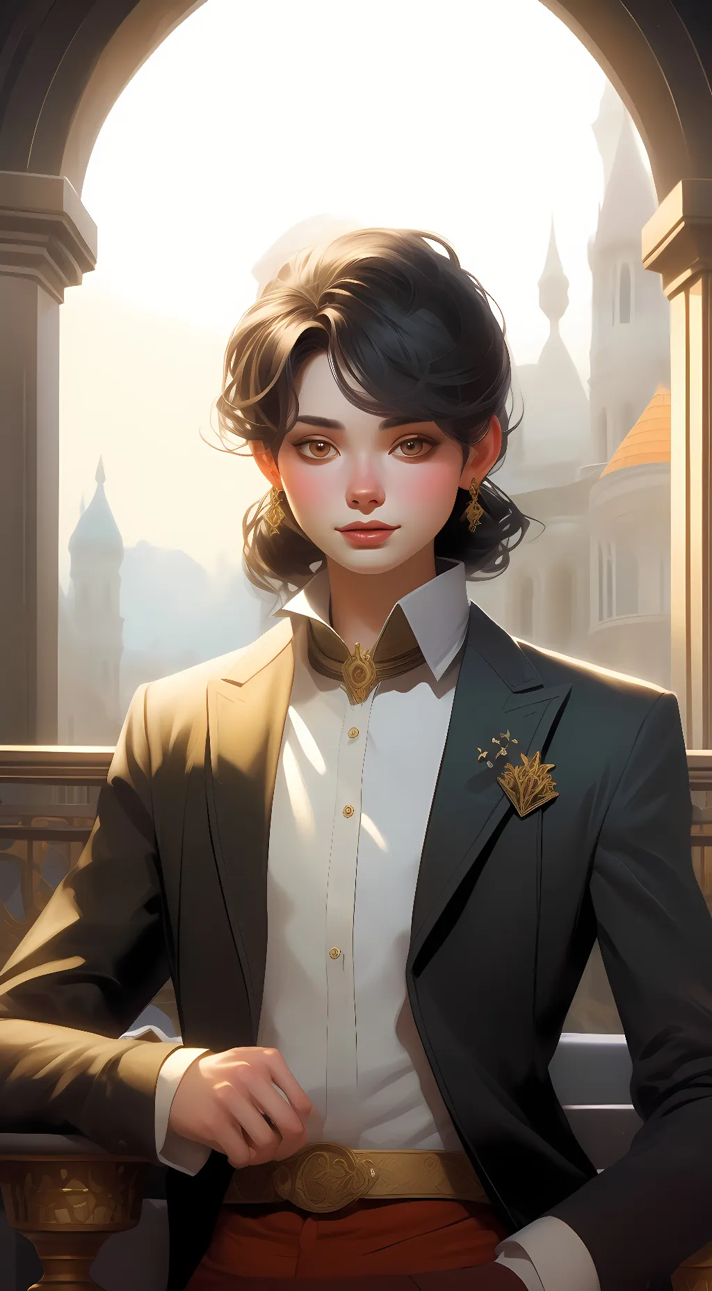 ai character: Ollie  background