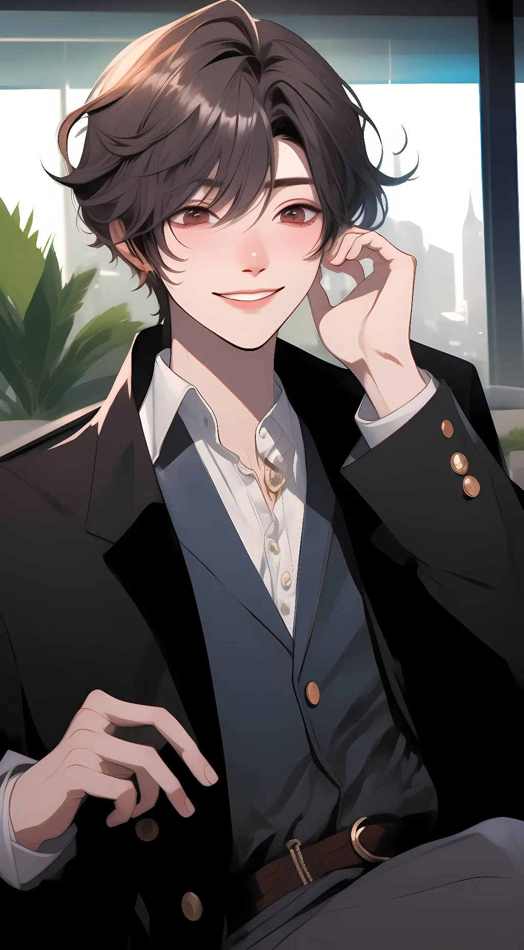 ai character: I.N (Jeongin) background