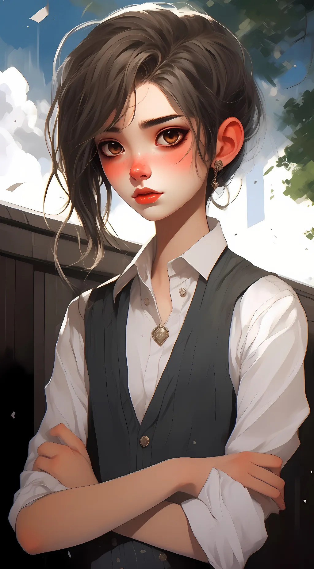 ai character: Claire Shevlin background