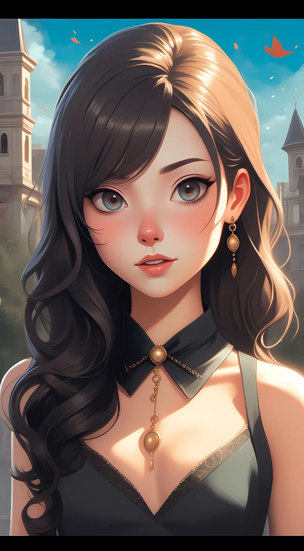 ai character: Astrid  background