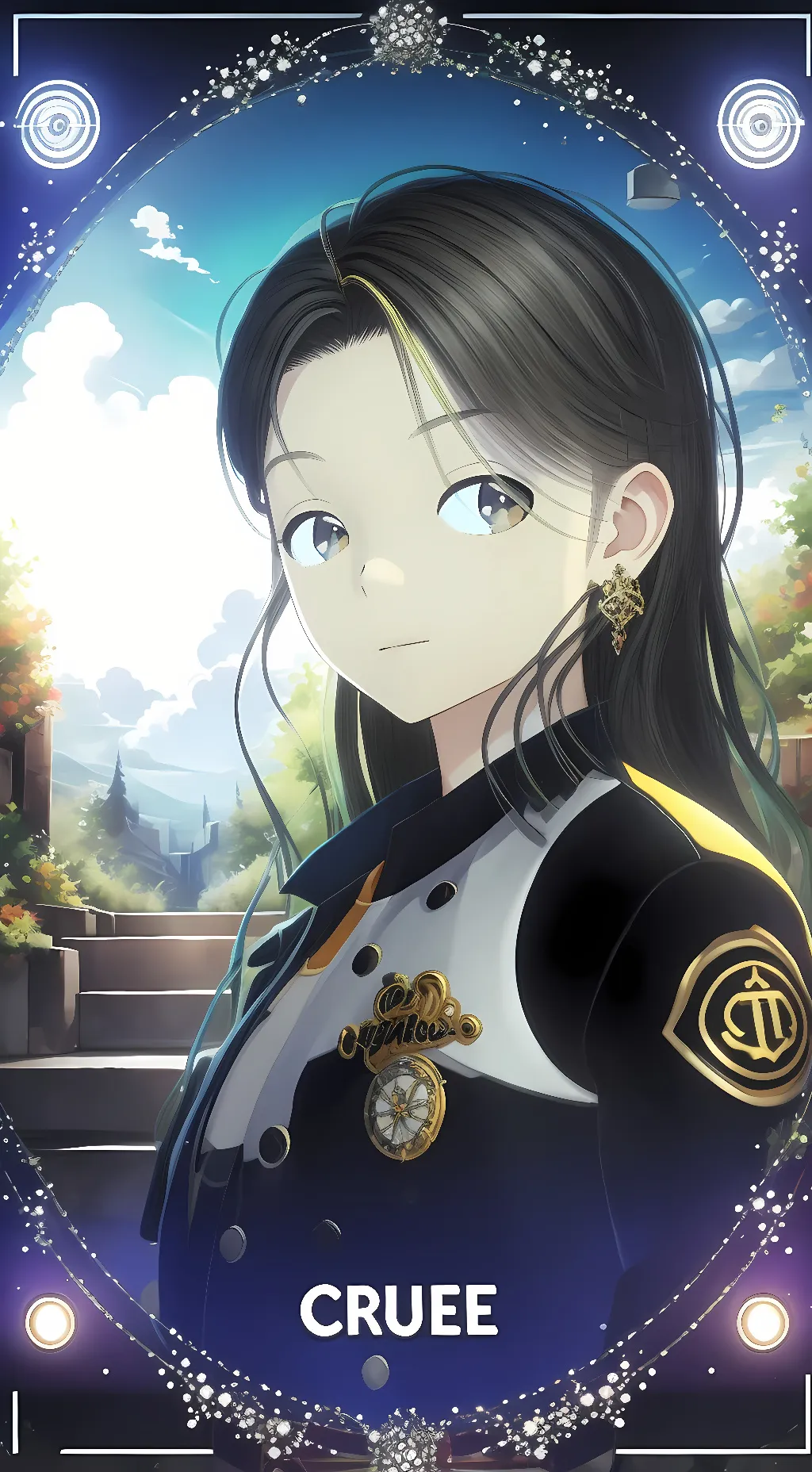 ai character: ash background