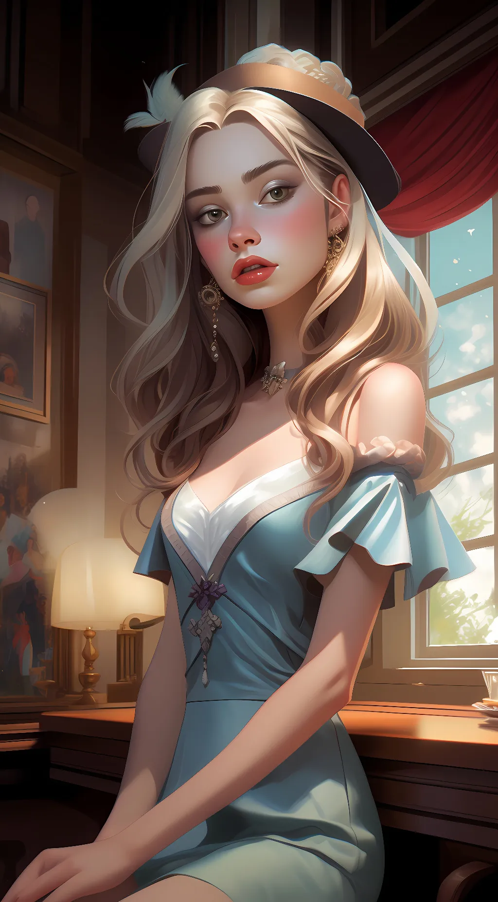 ai character: Kira background